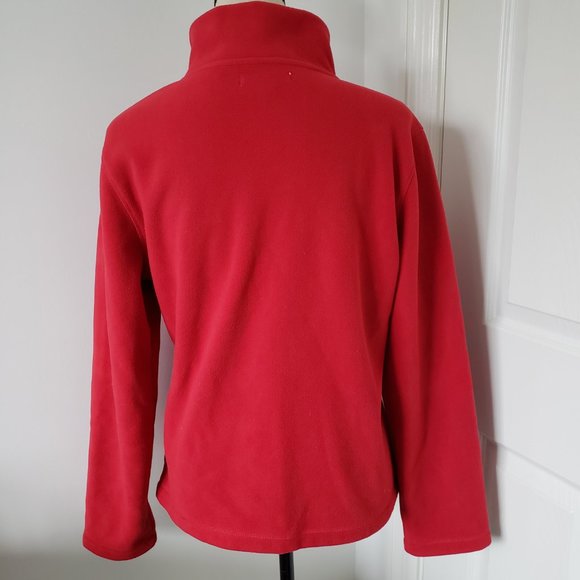 Telluride Clothing Co. Red Full Zip Fleece Jacket - Picture 6 of 6